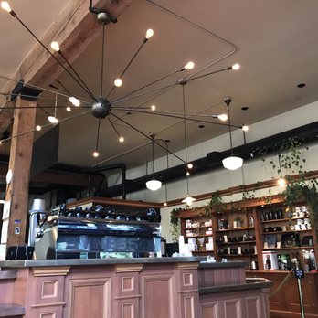 Case Study Coffee - Neat light fixture - Coffee & Tea Near Me - Portland, Oregon