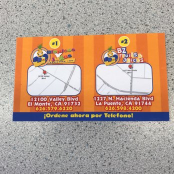 Bionicos Y Jugos Zapopan - They have 2 locations for your convenience - Juice Bars & Smoothies Near Me - La Puente, California Bionicos Y Jugos Zapopan - They have 2 locations for your convenience - Juice Bars & Smoothies Near Me - La Puente, California