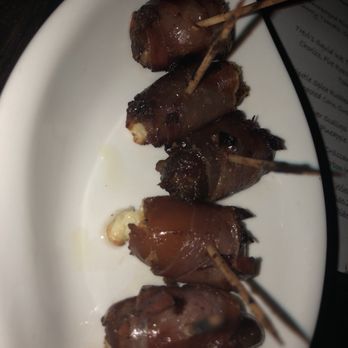 Santiago's Bodega - Bacon wrapped dates filled with goat cheese omg - Tapas Bars Near Me - Orlando, Florida