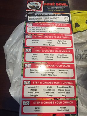 Menu photo 2 Poke Bowl Goldsboro, NC Menu photo 2 Poke Bowl Goldsboro, NC