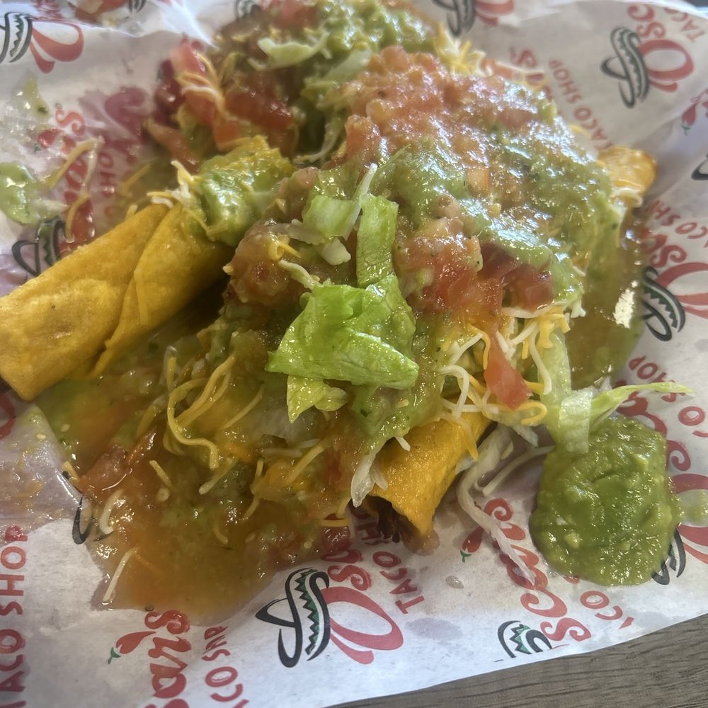 Ordered the roll taco very good