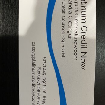 Platinum Credit Now - My business card - Debt Relief Services Near Me - Centerville, Ohio Platinum Credit Now - My business card - Debt Relief Services Near Me - Centerville, Ohio