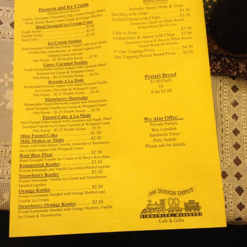 Dough Depot - Cafes Near Me - Kimmswick, Missouri