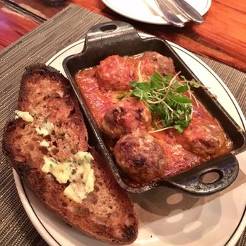 Woodberry Kitchen - Meatballs from the oven - American Near Me - Baltimore, Maryland Woodberry Kitchen - Meatballs from the oven - American Near Me - Baltimore, Maryland
