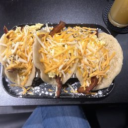 Pancake tacos