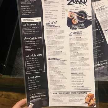 Zukku - Menu - Sushi Bars Near Me - Charlotte, North Carolina Zukku - Menu - Sushi Bars Near Me - Charlotte, North Carolina