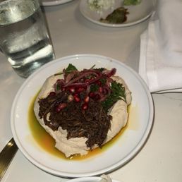 Hummus with Lamb