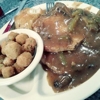 Dixie House Cafe - smothered pork chops - American Near Me - Fort Worth, Texas