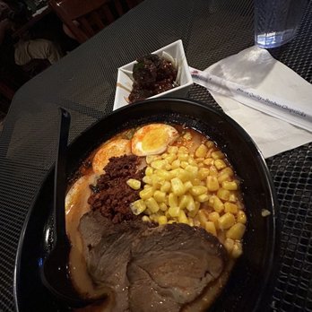 Ajisen Ramen - R4. Spicy Ajisen Ramen A8. Japanese Style Meatball - Ramen Near Me - New York, New York