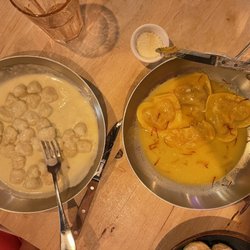 Pizza Lovers Bistro - Gnocchi Quattro Formaggi and Ravioli Ossobuco Butter & Zaffran