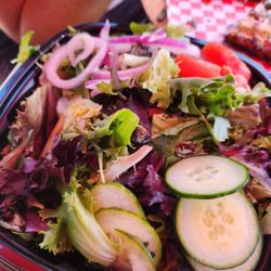 Fat Zach’s Pizza - Garden salad.