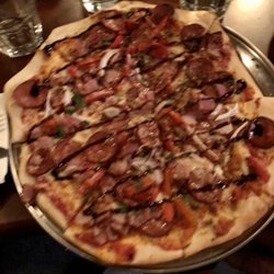 Verve Restaurant & Cider House - Bacon and chorizo pizza