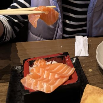 Issian - My kid loves salmon - Sushi Bars Near Me - Seattle, Washington