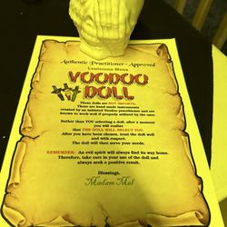 Bayou Barn - Voodoo doll info