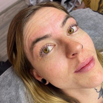 Bad Rose Beauty - After, look at this lash lift!! So many lashes saved and perfect still from BadRoseBeauty working her magic - Eyebrow Services Near Me - Costa Mesa, California