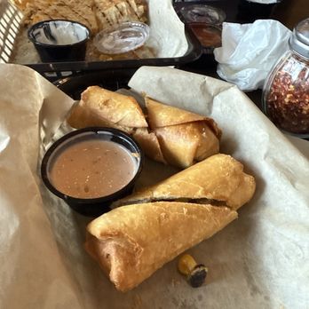 Casa Bistro - Southwest eggs roll and chicken quesadilla - Pizza Near Me - Aberdeen, Maryland