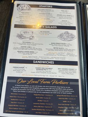 Menu photo 2 Nectar Old Town Bluffton Bluffton, SC