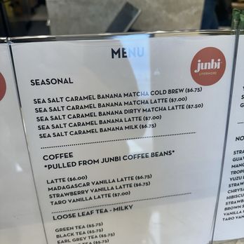Junbi Matcha & Tea - Menu (2/25) - Bubble Tea Near Me - Livermore, California Junbi Matcha & Tea - Menu (2/25) - Bubble Tea Near Me - Livermore, California