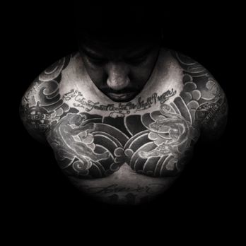 AoD - Chest piece background artwork by tattooer ESPI - Tattoo Near Me AoD - Chest piece background artwork by tattooer ESPI - Tattoo Near Me