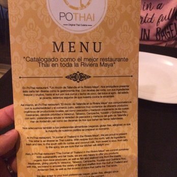 Po Thai Restaurant - Thai Near Me - Playa del Carmen, ROO