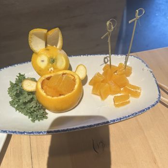 The One Sushi + - Rabbit made from orange - Sushi Bars Near Me - Brookhaven, Georgia The One Sushi + - Rabbit made from orange - Sushi Bars Near Me - Brookhaven, Georgia