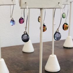 glasshead studio - Fused glass earrings; a unique gift
