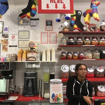 Fudge N Stuff - a woman behind a counter - Candy Stores Near Me - Montauk, New York Fudge N Stuff - a woman behind a counter - Candy Stores Near Me - Montauk, New York