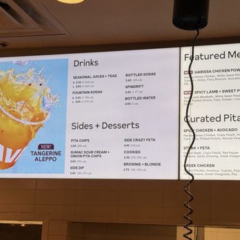 CAVA - Menu Options - Mediterranean Near Me - Georgetown, Texas