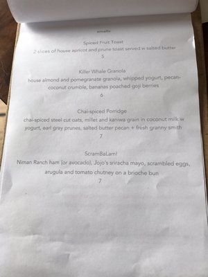 Menu photo 6 Stowaway Kitchen Denver, CO