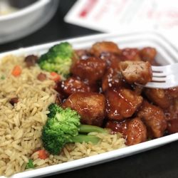 Asian Bamboo - Sesame Chicken Combination