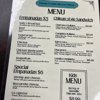 Las Chilenas - Menu - Empanadas Near Me - La Vista, Nebraska Las Chilenas - Menu - Empanadas Near Me - La Vista, Nebraska