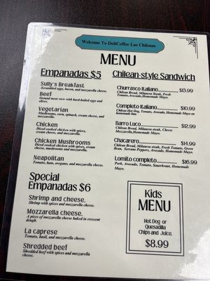 Menu photo 4 Las Chilenas La Vista, NE Menu photo 4 Las Chilenas La Vista, NE
