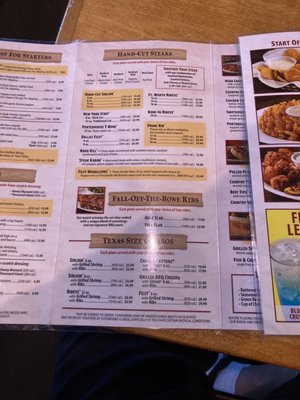 Menu photo 3 Texas Roadhouse Watertown, NY