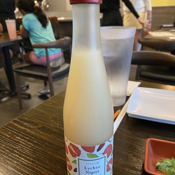 Sapporo Sushi - Lychee Nigori - 8/10 - Sushi Bars Near Me - Murrieta, California