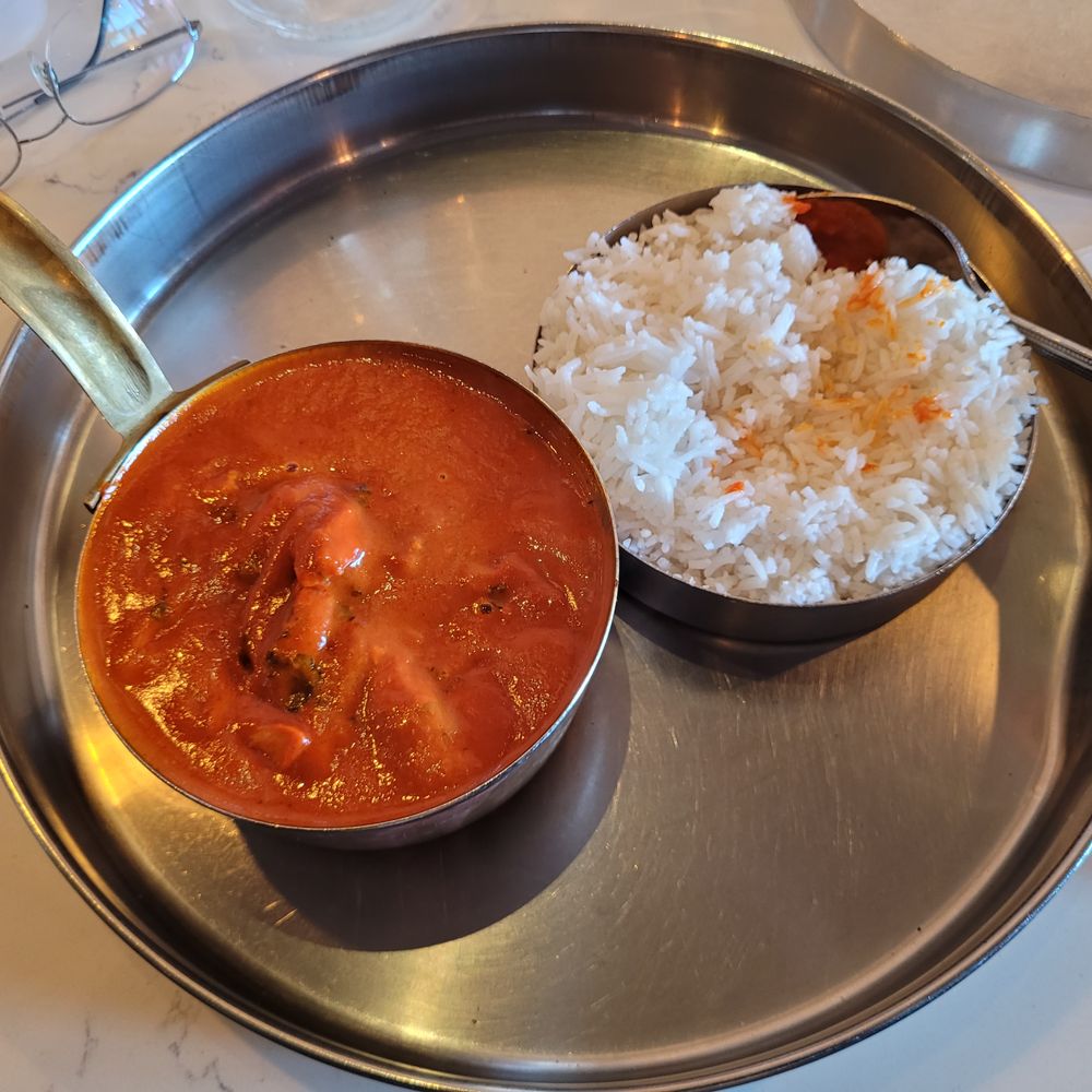 Butter chicken. $16-18 Butter chicken. $16-18