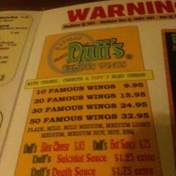 Duff's Famous Wings - American Near Me - Amherst, New York Duff's Famous Wings - American Near Me - Amherst, New York