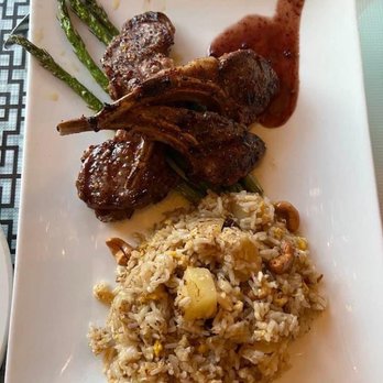 Sriracha Thai Bistro & Oyster Bar - Grilled Lamb Chopped. - Seafood Near Me - Moline, Illinois Sriracha Thai Bistro & Oyster Bar - Grilled Lamb Chopped. - Seafood Near Me - Moline, Illinois