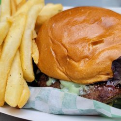 Nom Mi Street - Wasabi burger, very good.