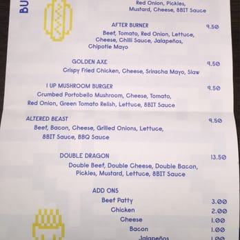 8Bit - Burgers Near Me - Footscray, VIC