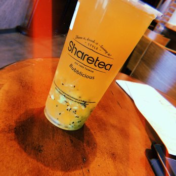 Sharetea - Kiwi Fruit Tea with Aiyu Jelly - Bubble Tea Near Me - Las Vegas, Nevada Sharetea - Kiwi Fruit Tea with Aiyu Jelly - Bubble Tea Near Me - Las Vegas, Nevada