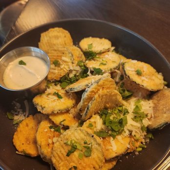 Electric Shuffle Austin - Fried zucchini chips - Bars Near Me - Austin, Texas