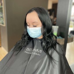 After extensions, styled and beautiful!!