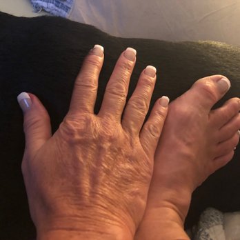 Bella Le Nails - My hand and foot! Ann did a good job and I believe she is new. April 17, 2021. - Nail Salons Near Me - Vero Beach, Florida