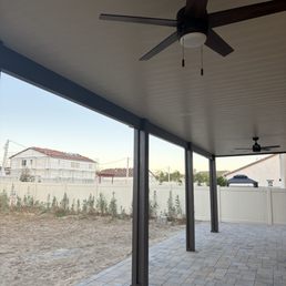 Patio and patio cover