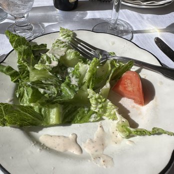 Forlini's Restaurant - Fresh salad with homemade creamy Italian dressing - Italian Near Me - Clearwater Beach, Florida