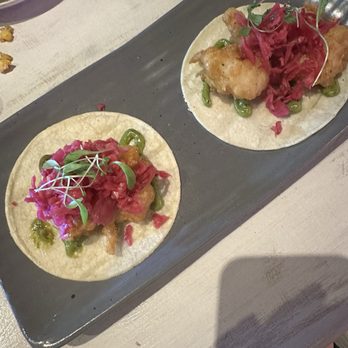 Toca Chida Casa Sociale - Crispy Shrimp Tacos - Cocktail Bars Near Me - Somerville, Massachusetts