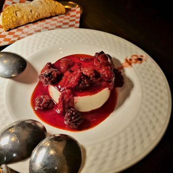 Bella Trattoria - A raspberry dessert from their three-course menu. - Italian Near Me - San Francisco, California Bella Trattoria - A raspberry dessert from their three-course menu. - Italian Near Me - San Francisco, California