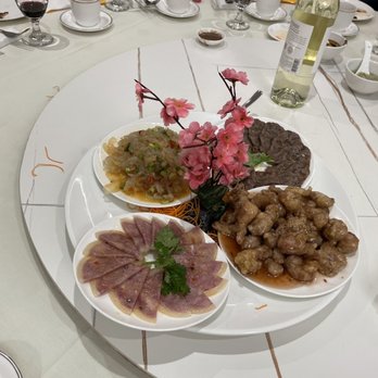 Dong Yue seafood restaurant - Appetizers - beef shank, jellyfish, ham, sweet & sour pork ribs - Seafood Near Me - Flushing, New York