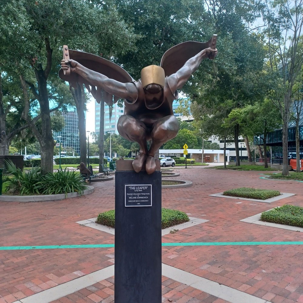 The Leaper - Public Art Near Me - Orlando, Florida The Leaper - Public Art Near Me - Orlando, Florida