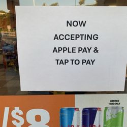 7-Eleven - Happy to see they are accepting Apple Pay and Tap
